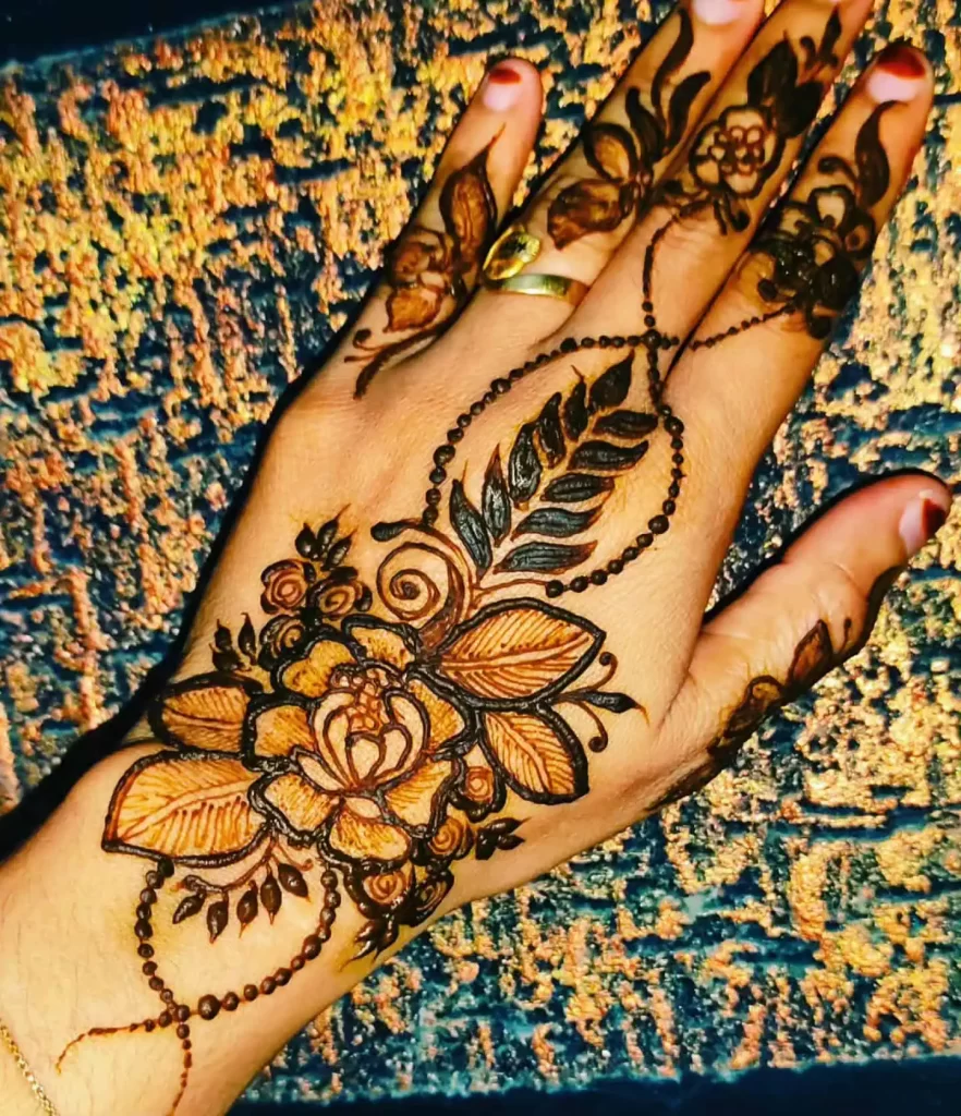 Fancy Stylish Mehndi Design