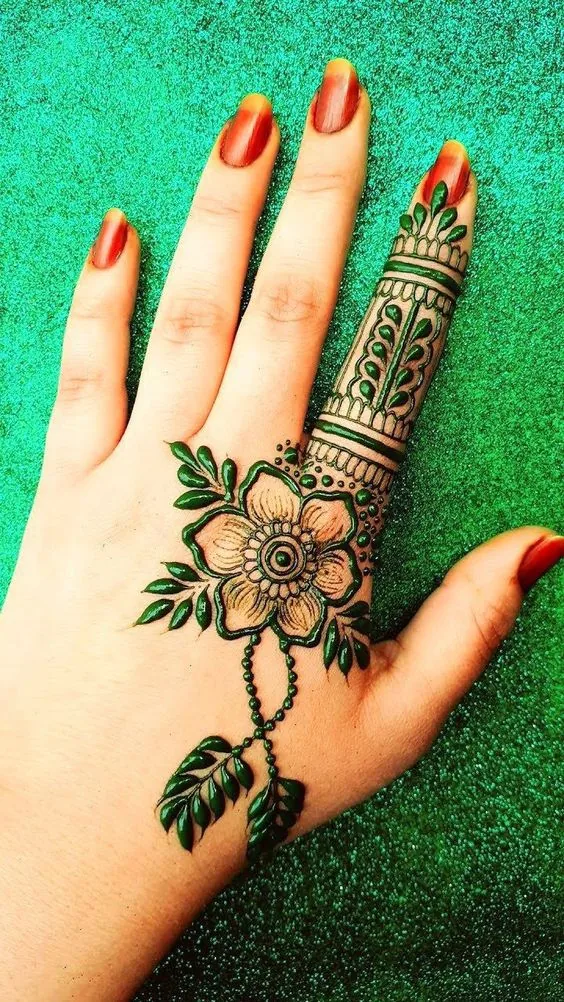 Finger Mehndi Designs For A Stylish Look