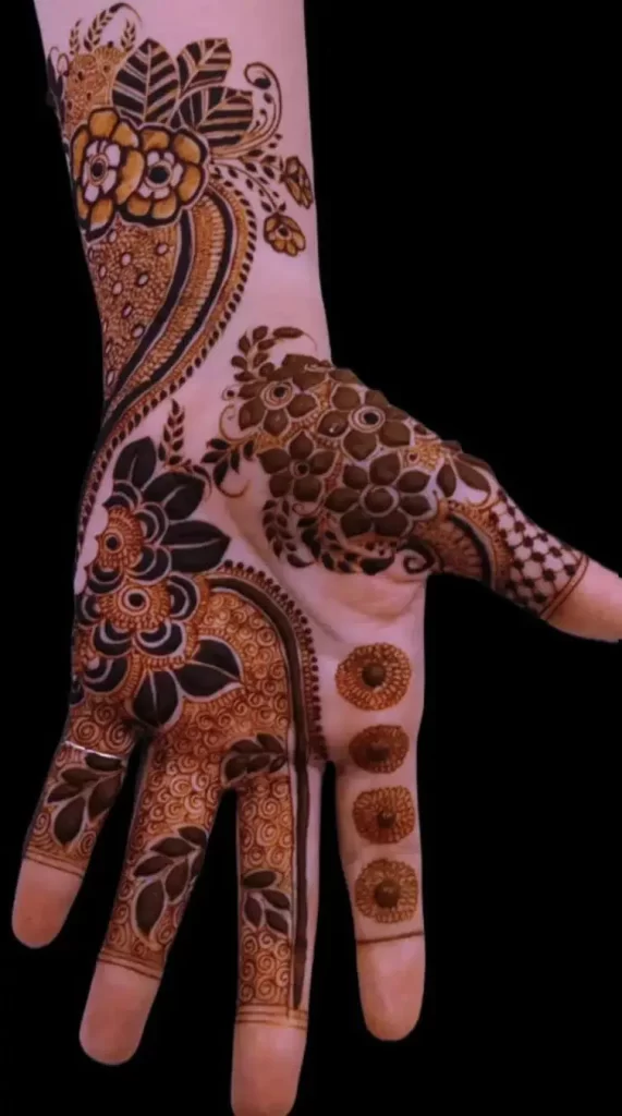 New Mehndi Design Simple