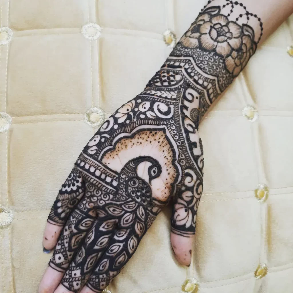 New Mehndi Design Simple