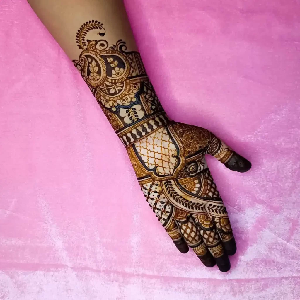 New Mehndi Design Simple