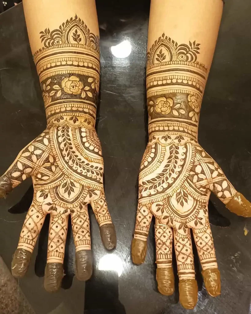 New Mehndi Design Simple