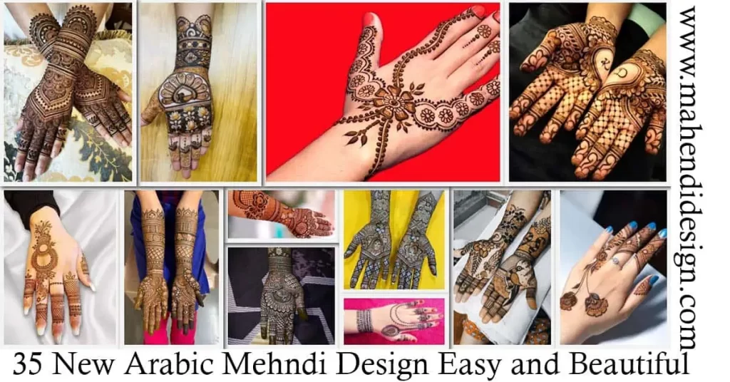 New Arabic Mehndi Design