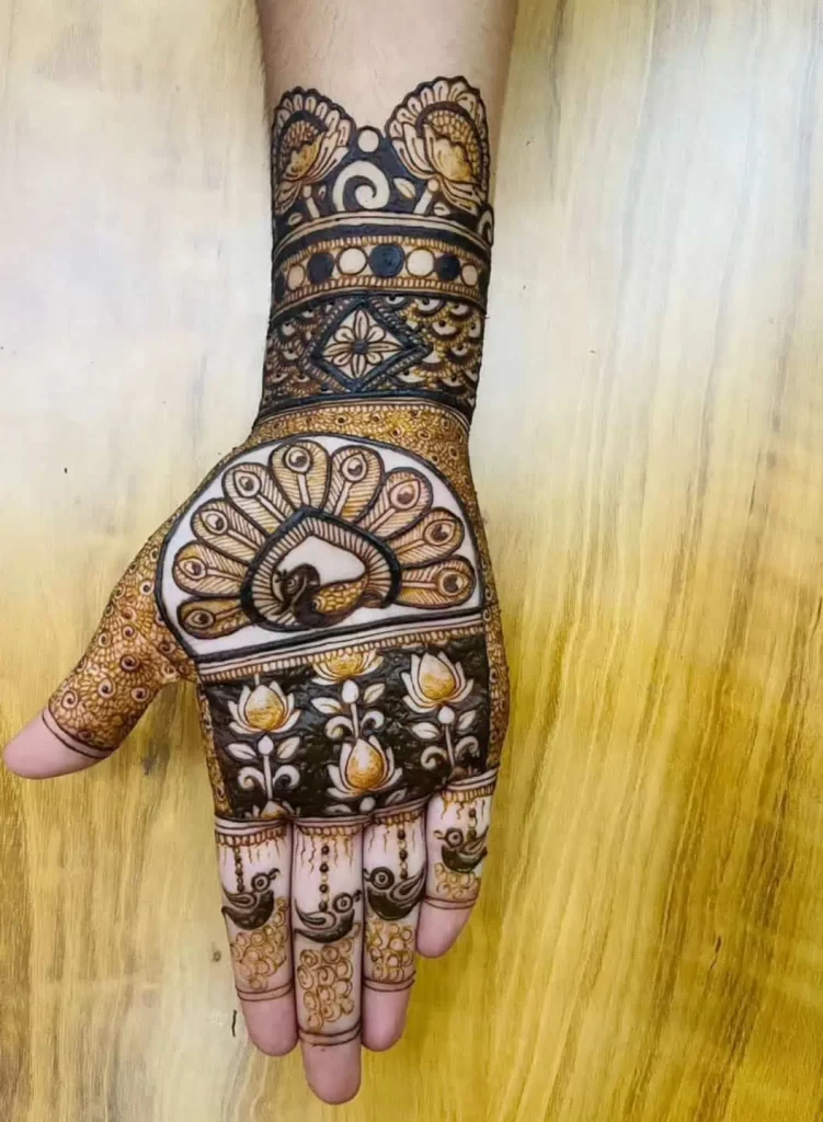 New Arabic Mehndi Design