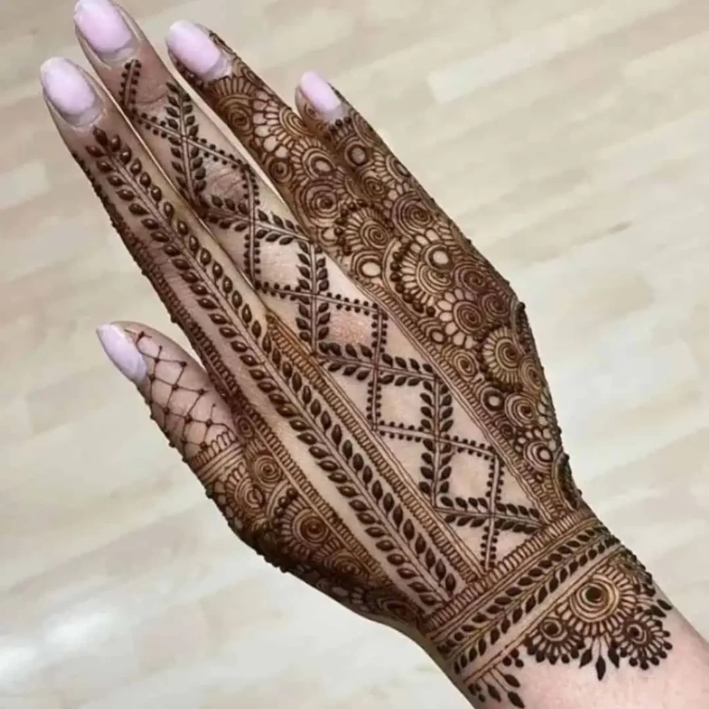 New Arabic Mehndi Design