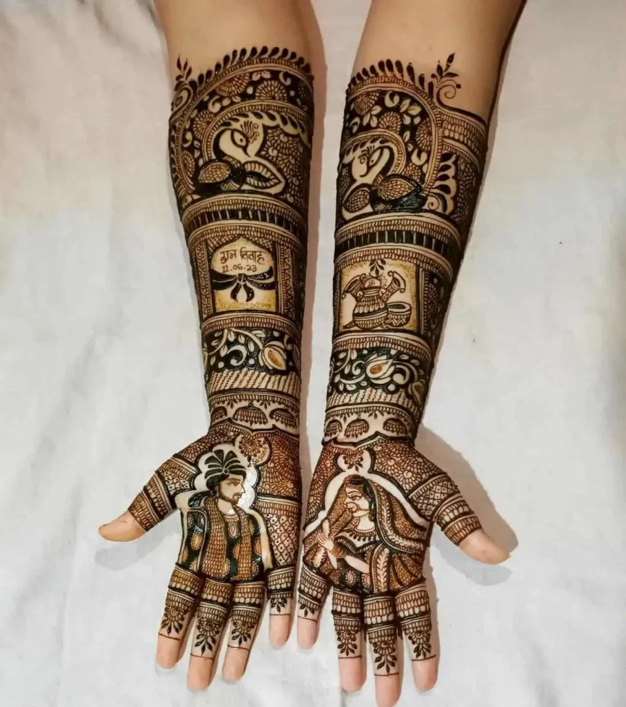 New Arabic Mehndi Design