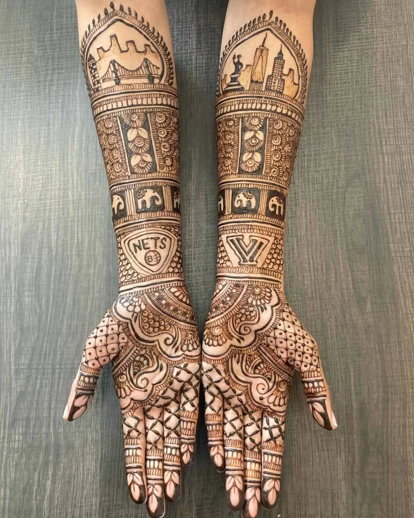 New Arabic Mehndi Design