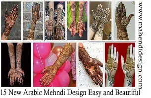 Arabic Mehndi Design Easy and Beautiful