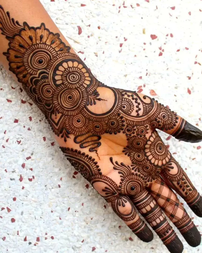 Arabic Mehndi Design Easy and Beautiful