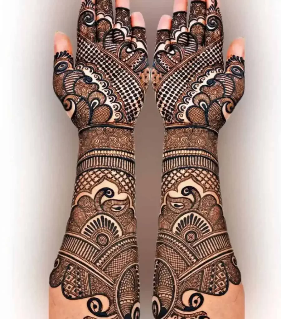 Stylish Arabic Mehndi Design 