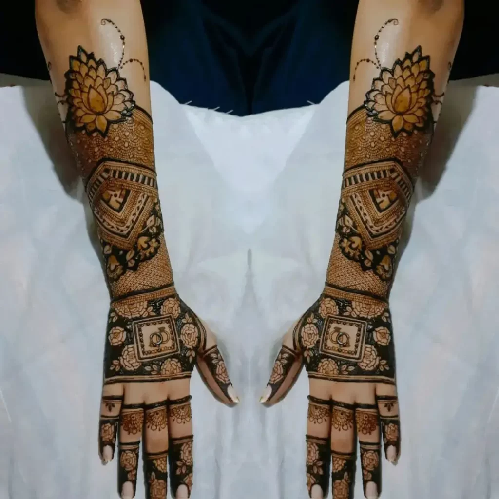 Simple Back Hand Mehndi Design