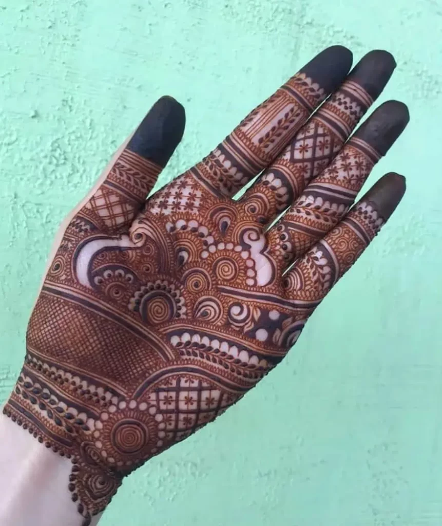 Palm Mehndi Design