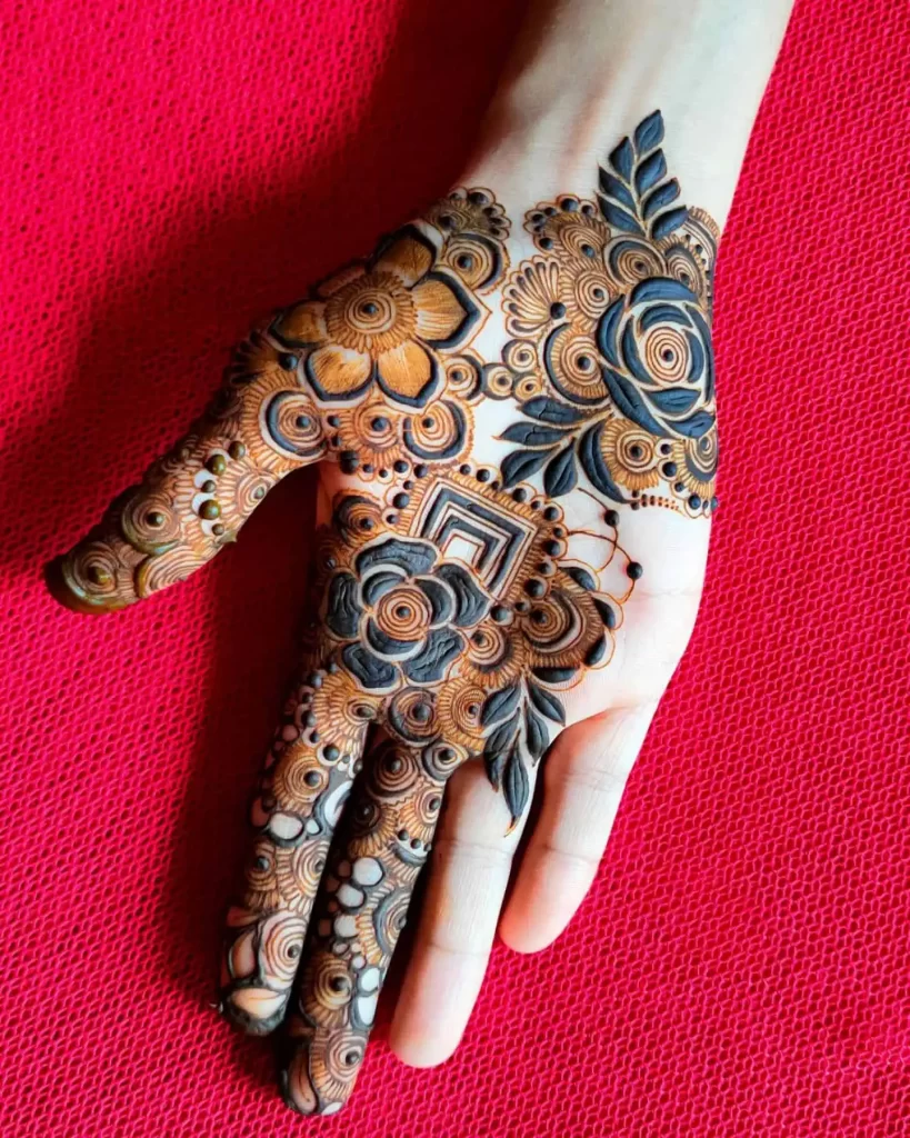 Palm Mehndi Design