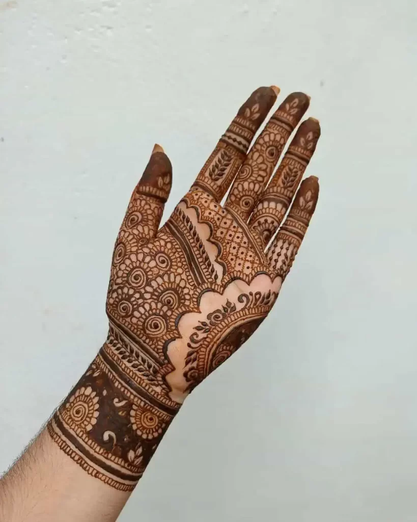 Palm Mehndi Design