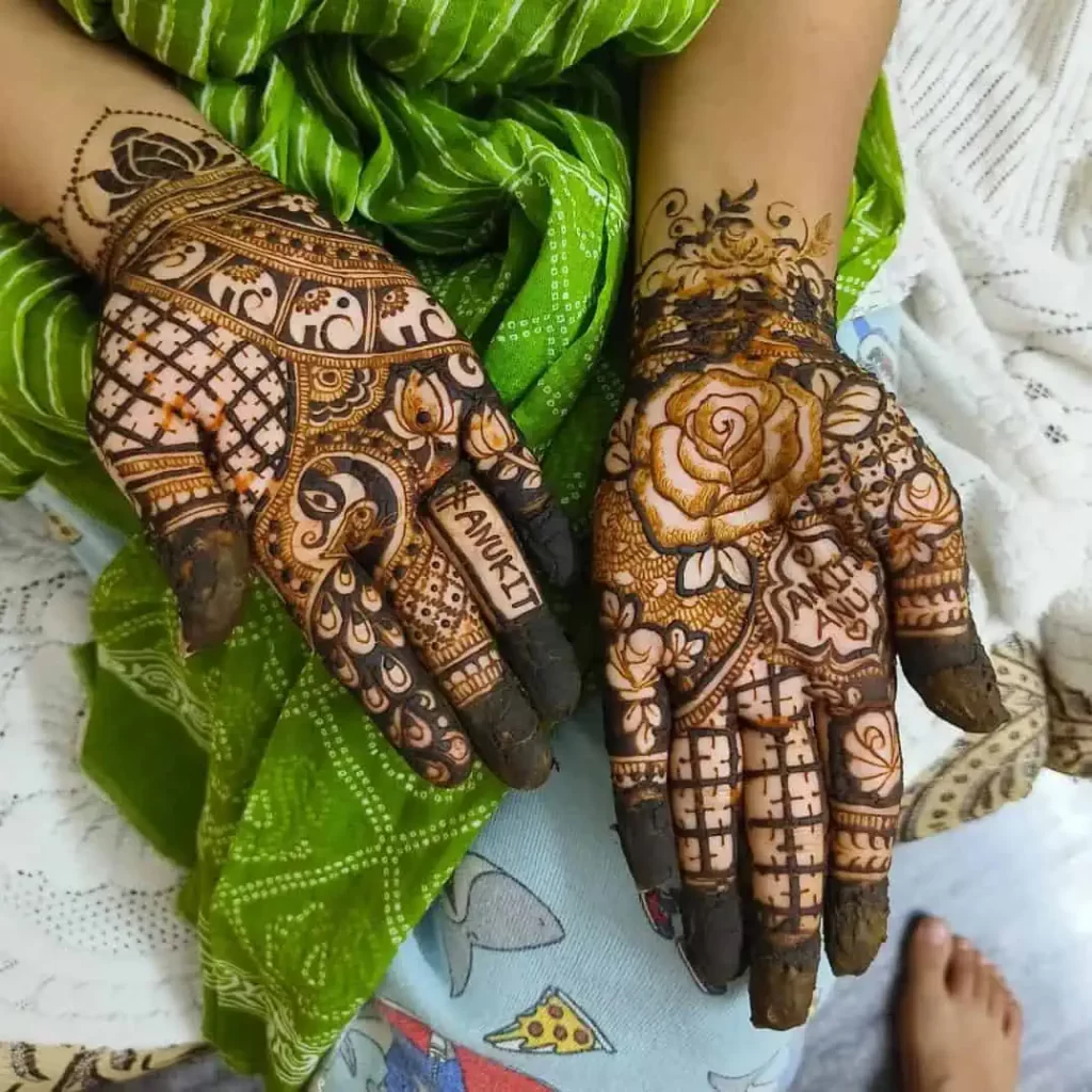 Palm Mehndi Design