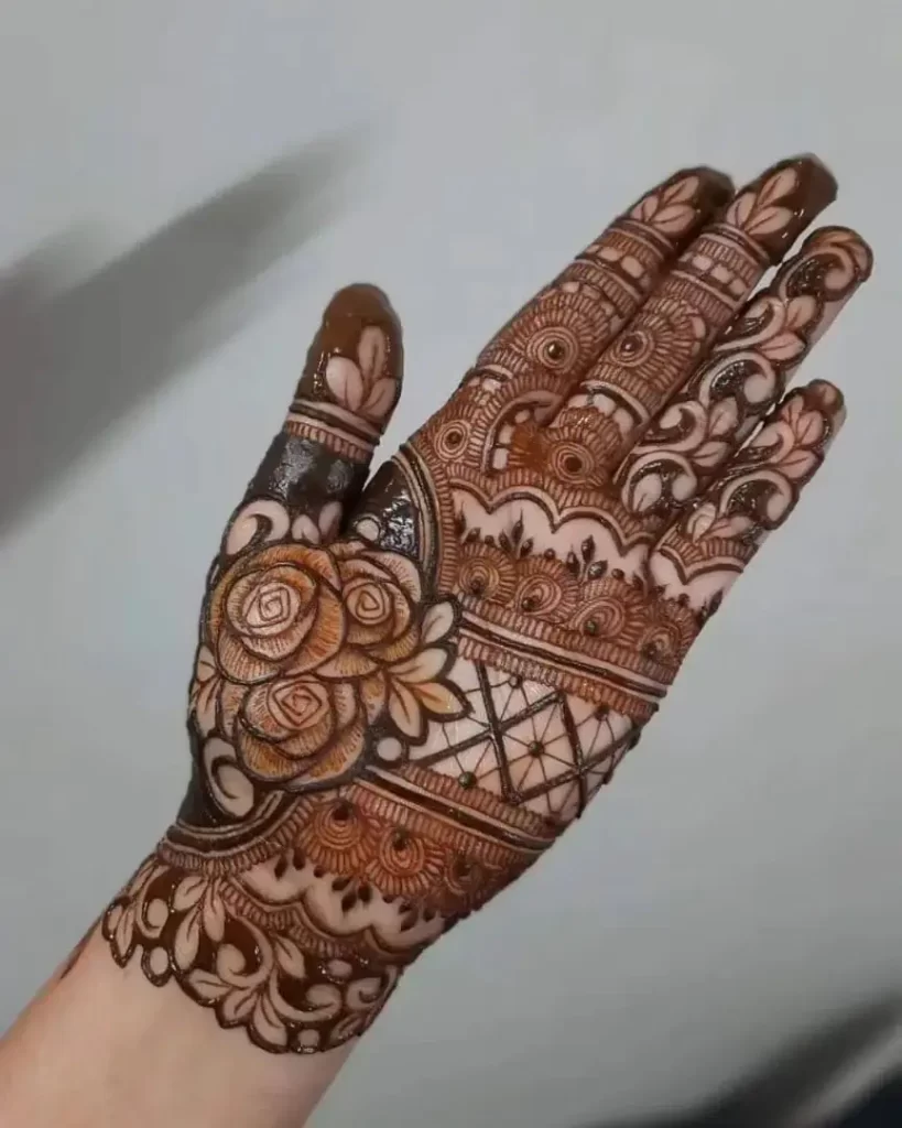 Palm Mehndi Design