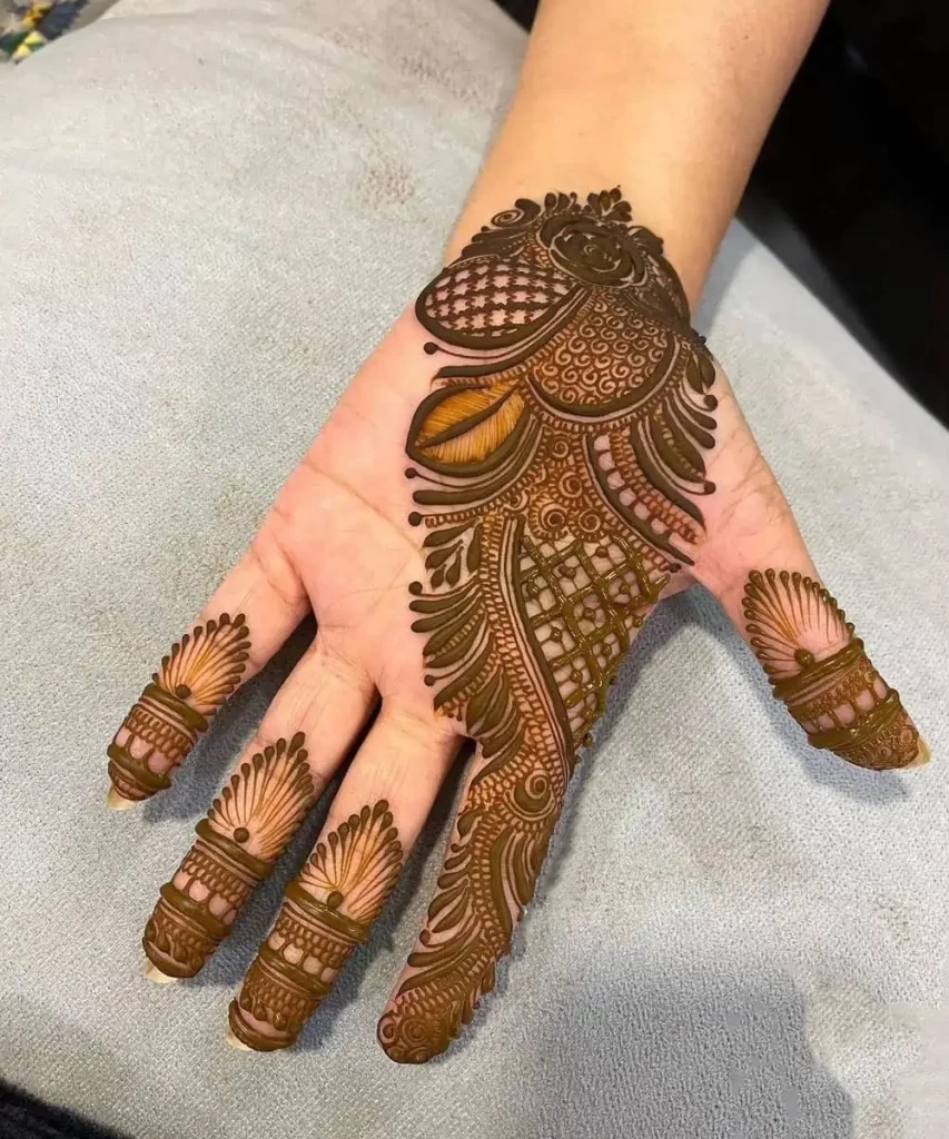 Palm Mehndi Design