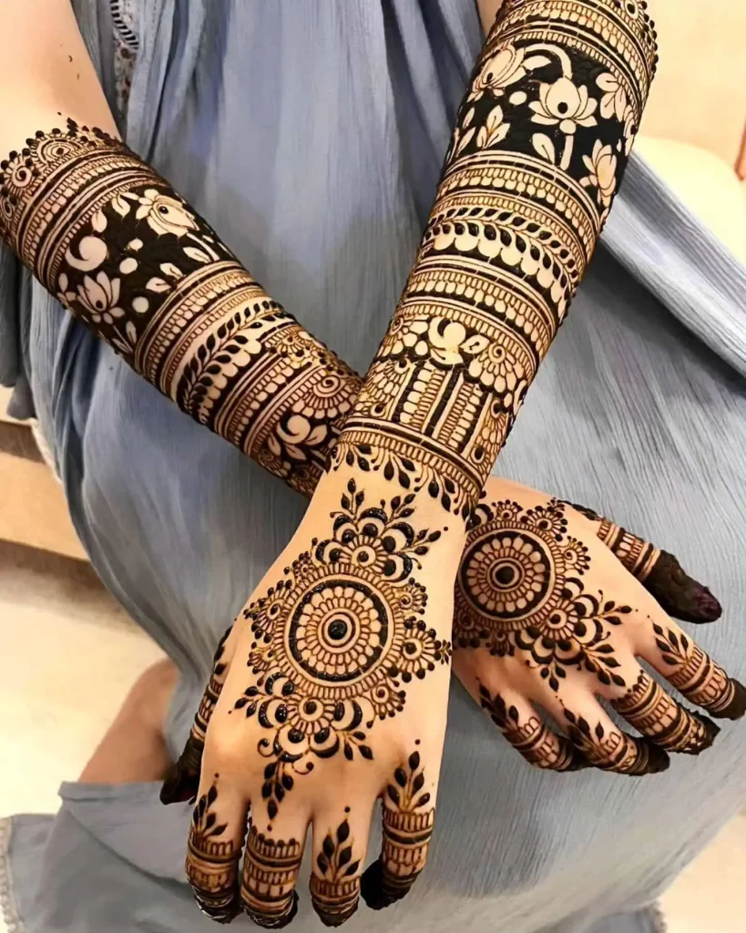 Full Hand Mehndi Designs