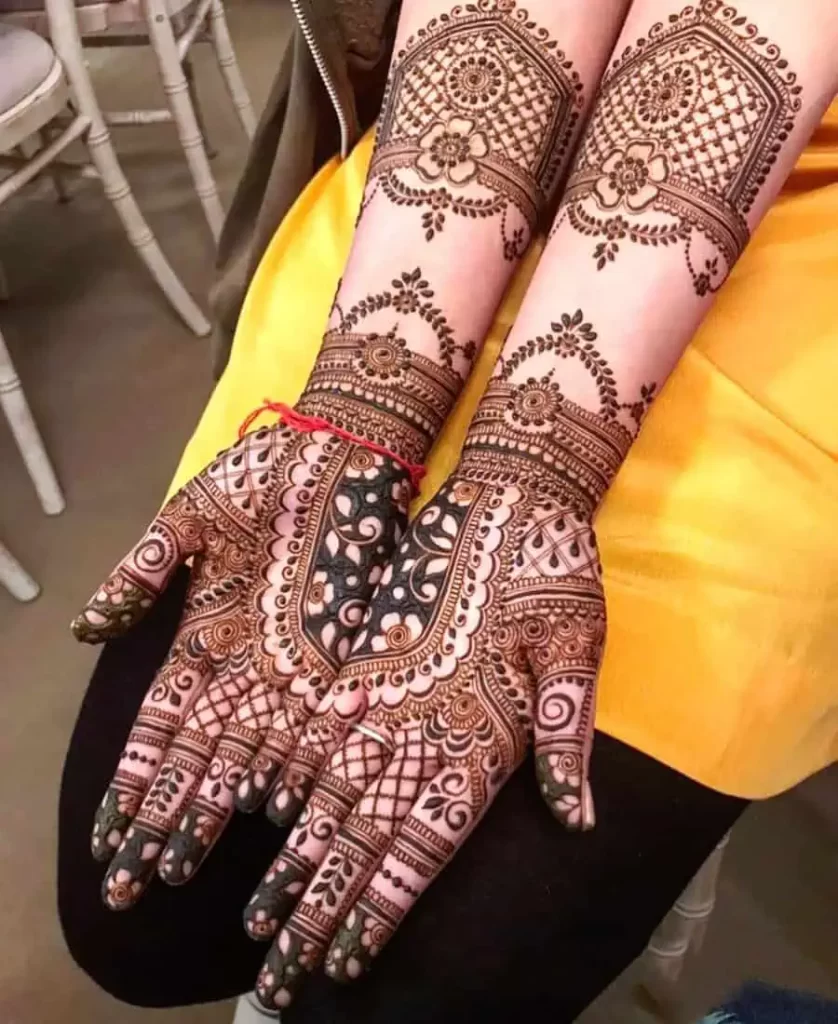 Full Hand Mehndi Designs