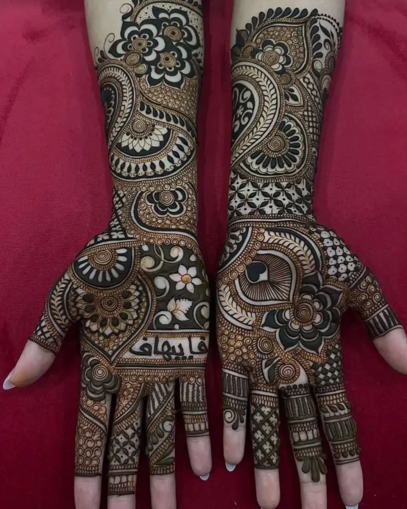 Full Hand Mehndi Designs