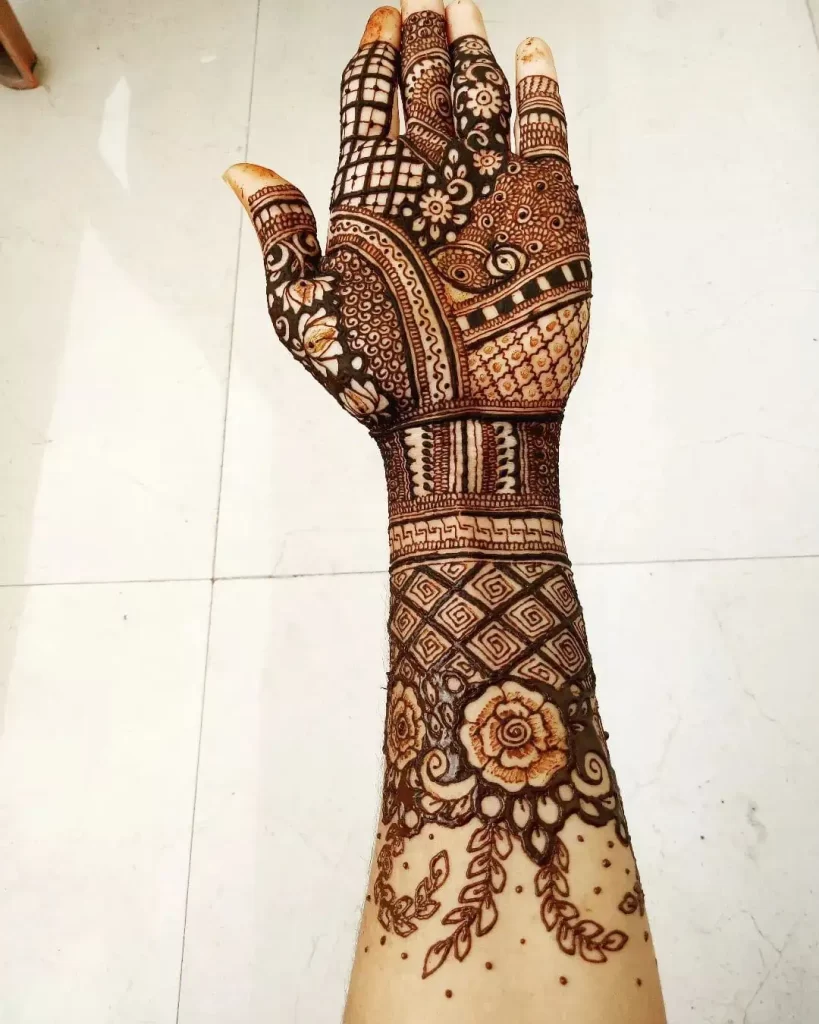 Full Hand Mehndi Designs