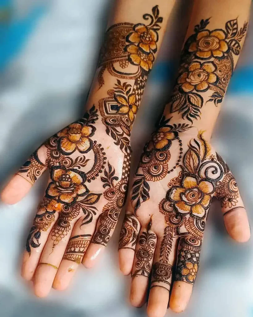 Full Hand Mehndi Designs