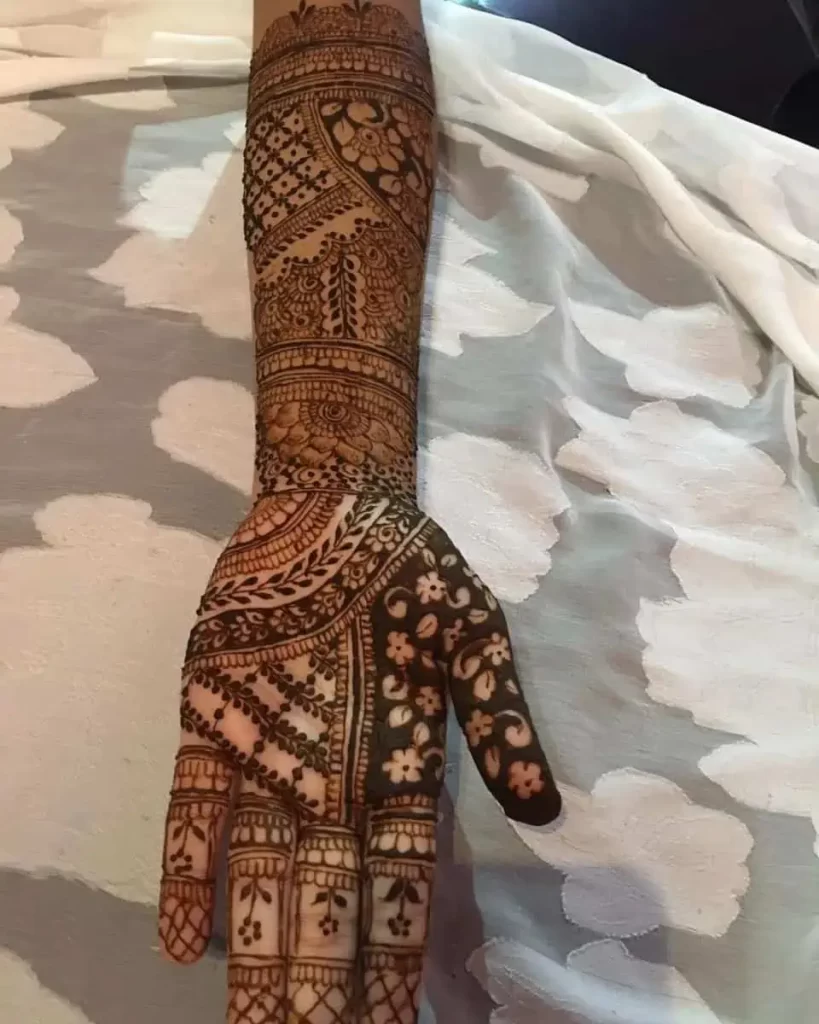 Full Hand Mehndi Designs