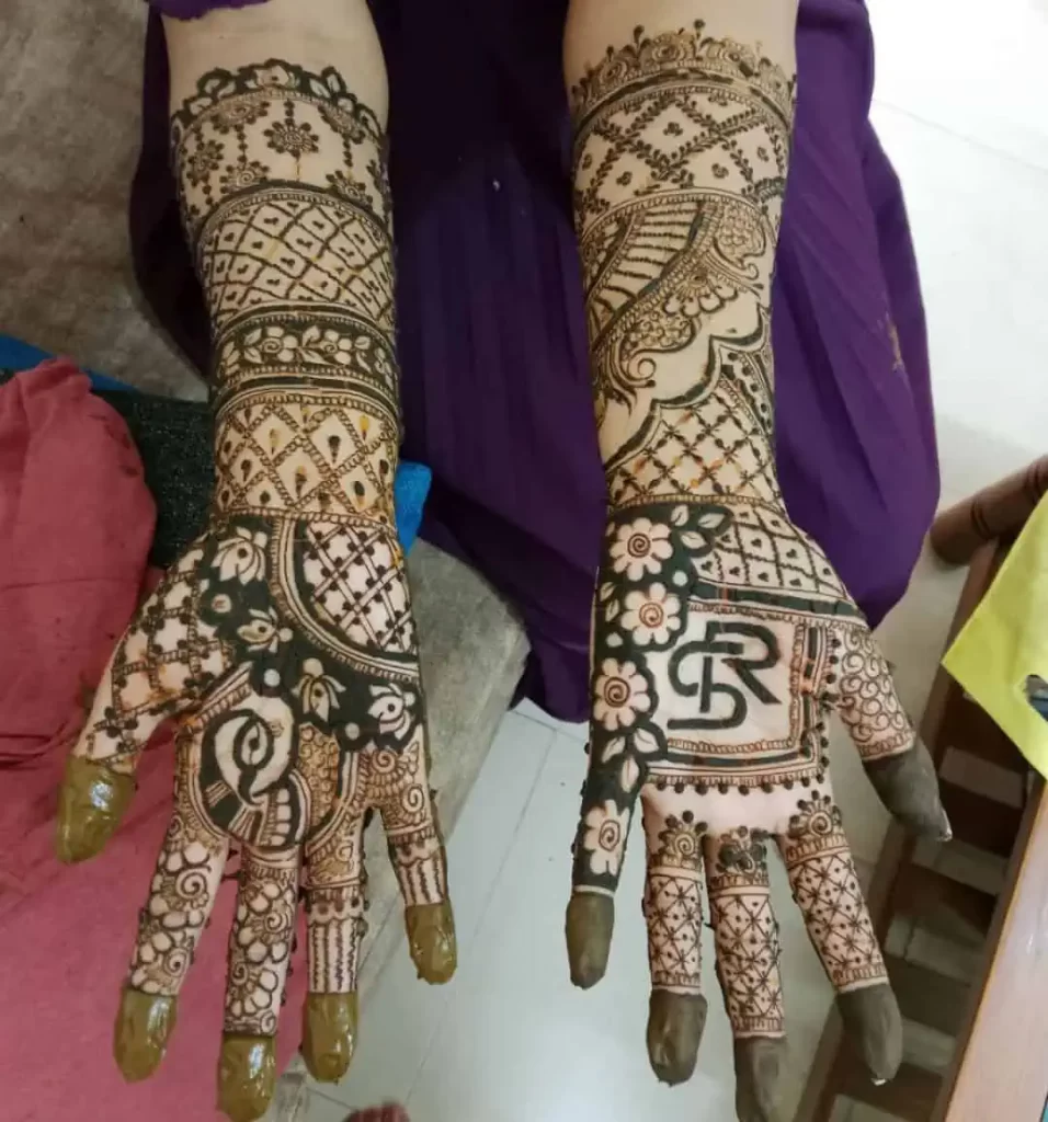Peacock Mehndi Design Simple and Easy 
