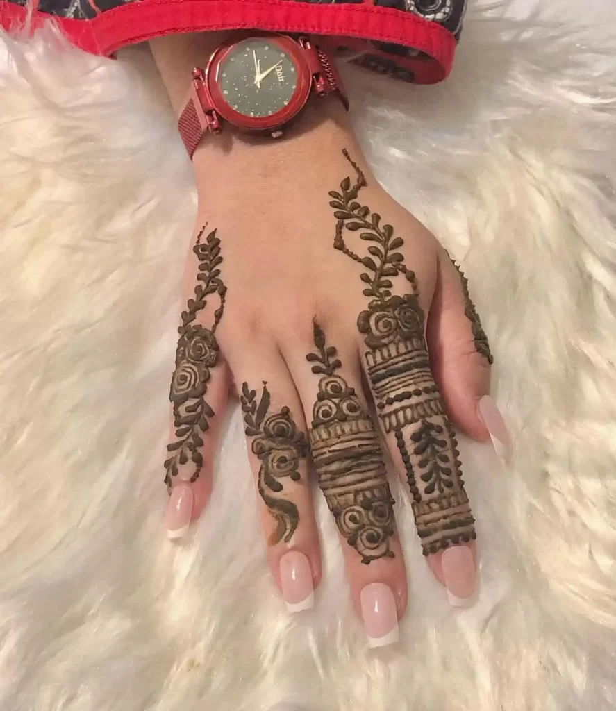  Finger Mehandi ki Design