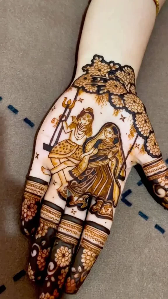 Teej Special Mehndi Design