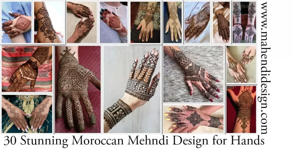 Moroccan Mehndi Design 