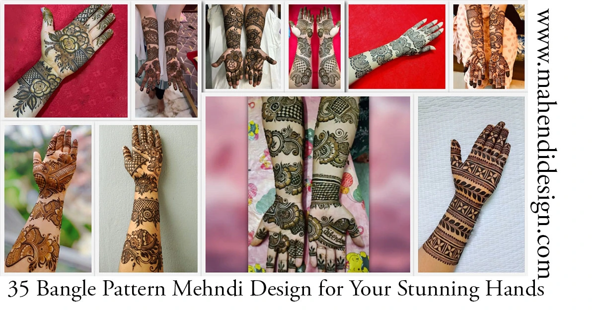 Bangle Pattern Mehndi Design