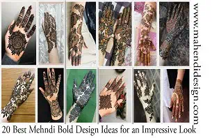 Mehndi Bold Design
