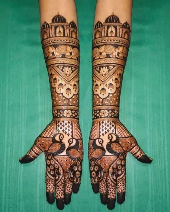 Beautiful Mehndi Designs for Full Hands