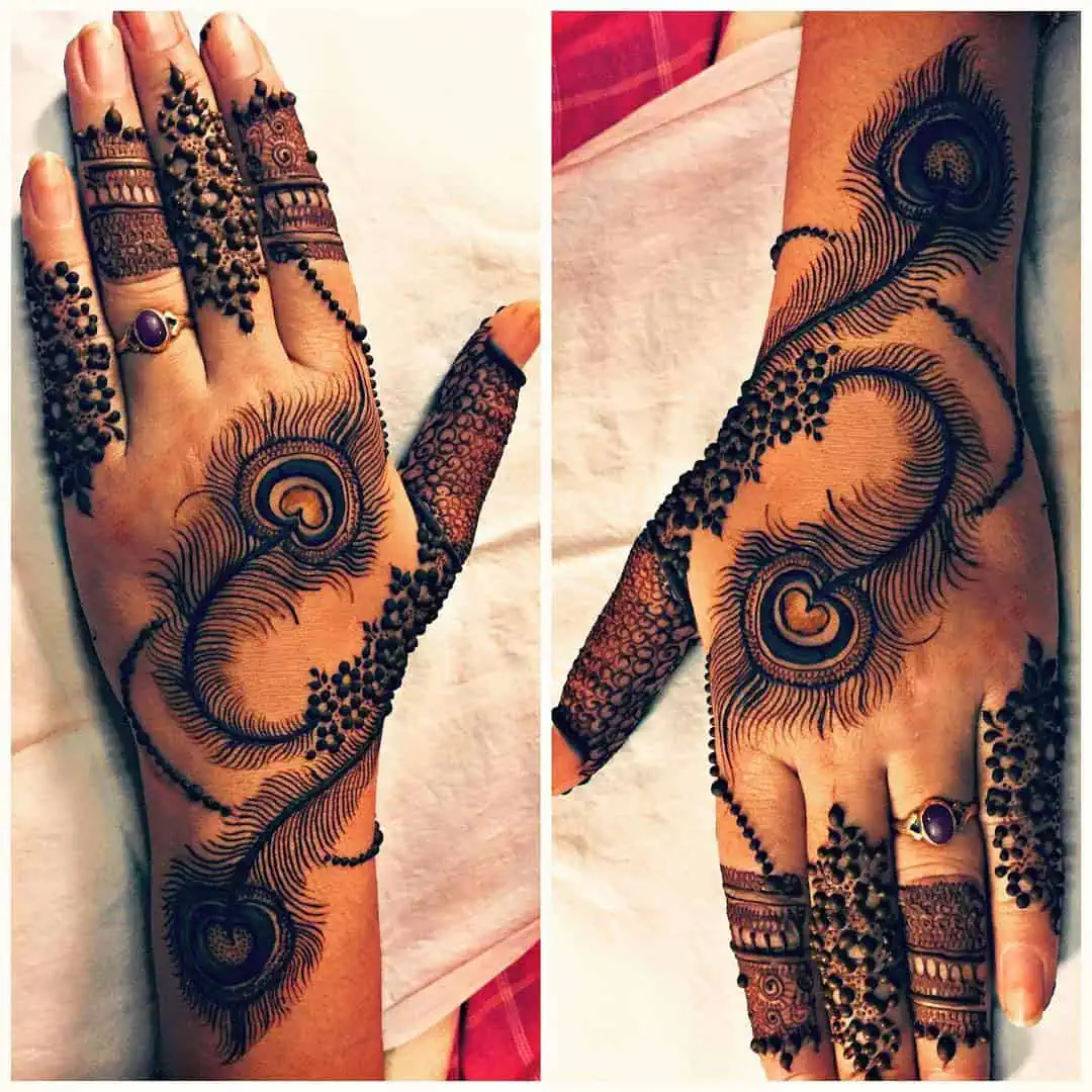 Beautiful Mehndi Designs for Full Hands