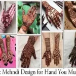 Arabic Mehndi Design for Hand