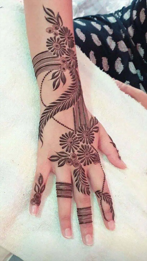 New Fancy Mehandi Design