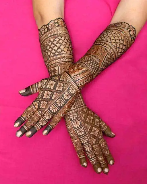 Easy Full Hand Mehndi Designs