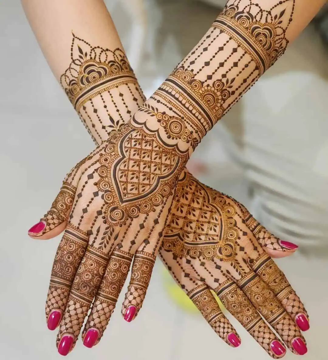 Easy Full Hand Mehndi Designs