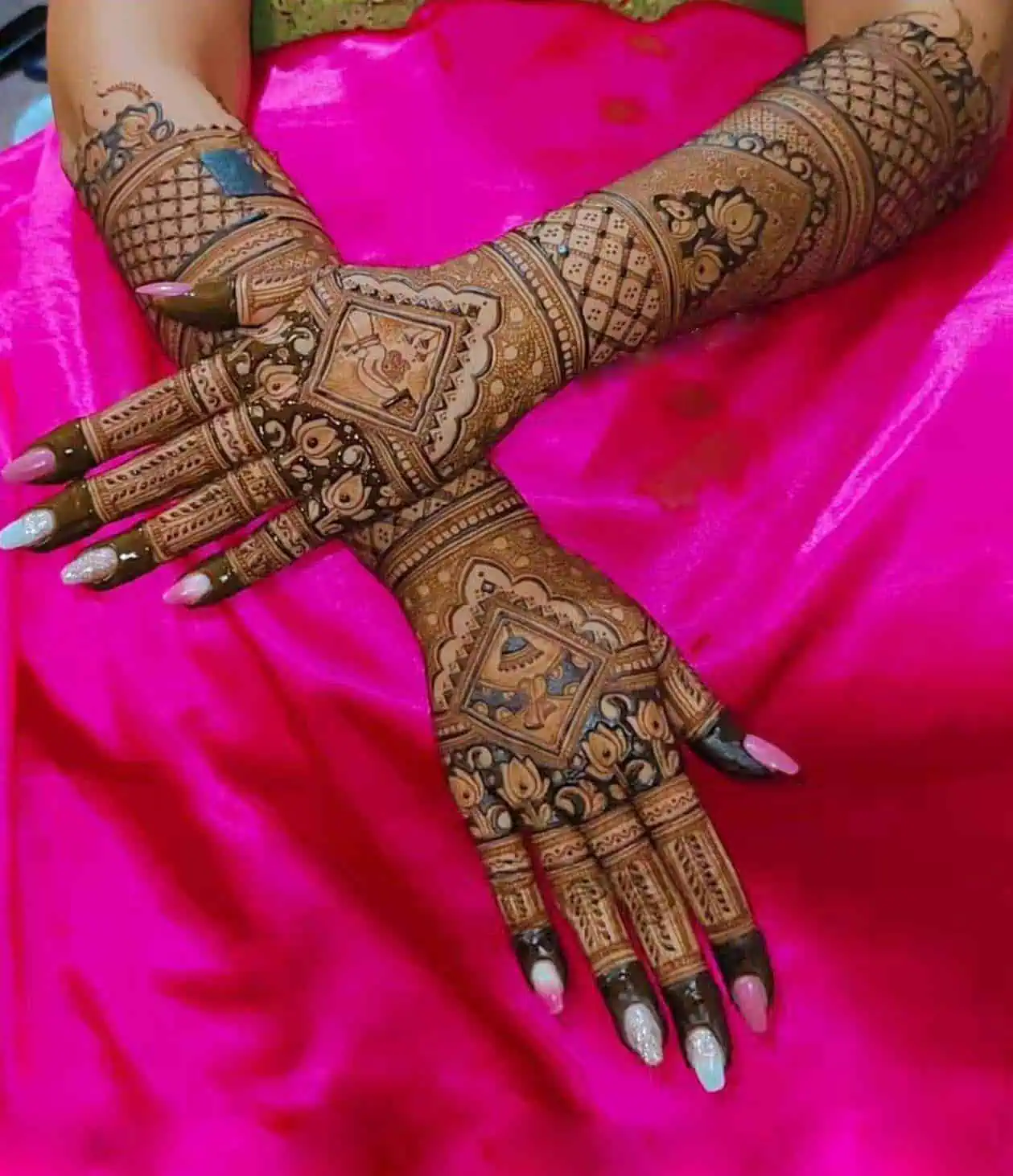 Easy Full Hand Mehndi Designs