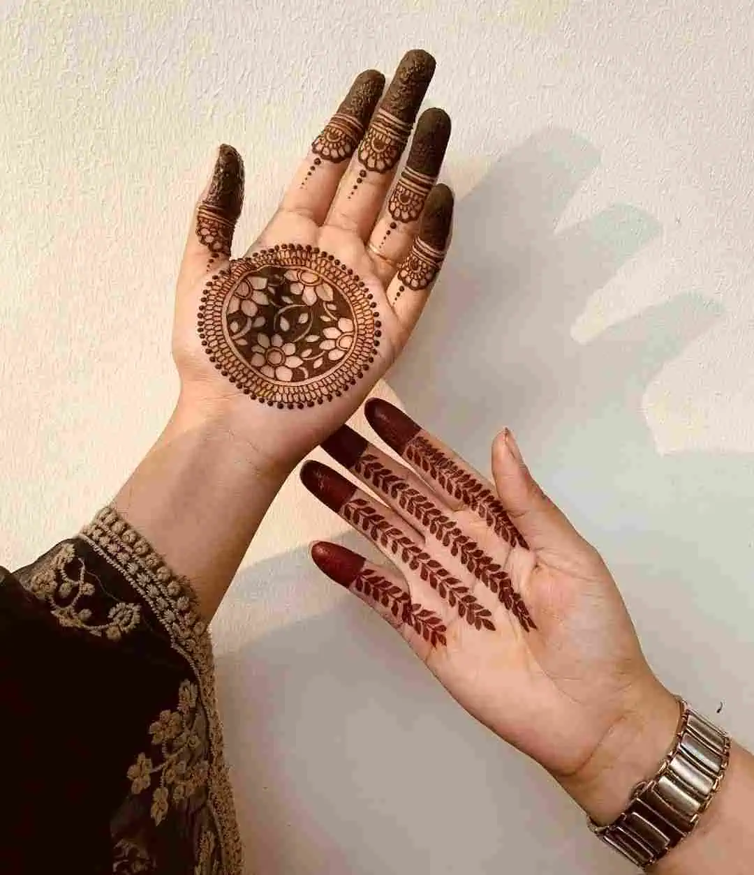 Floral Henna Designs for Hands